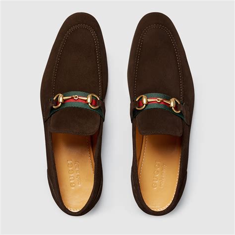 gucci men's suede horsebit loafers|Gucci harald horsebit platform loafer.